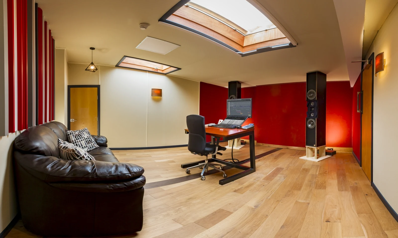 Control Room One at Puzzle Factory Sound Studios in London